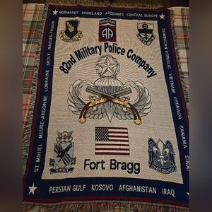 🇺🇸🇺🇸🇺🇸82nd Military Police Company Blanket🇺🇸🇺🇸🇺🇸